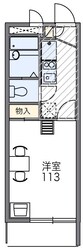 レオパレスアネックスグランドゥールの物件間取画像